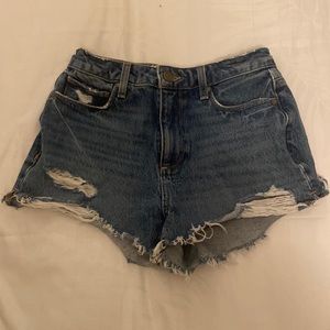 PAIGE denim: high waisted jean shorts